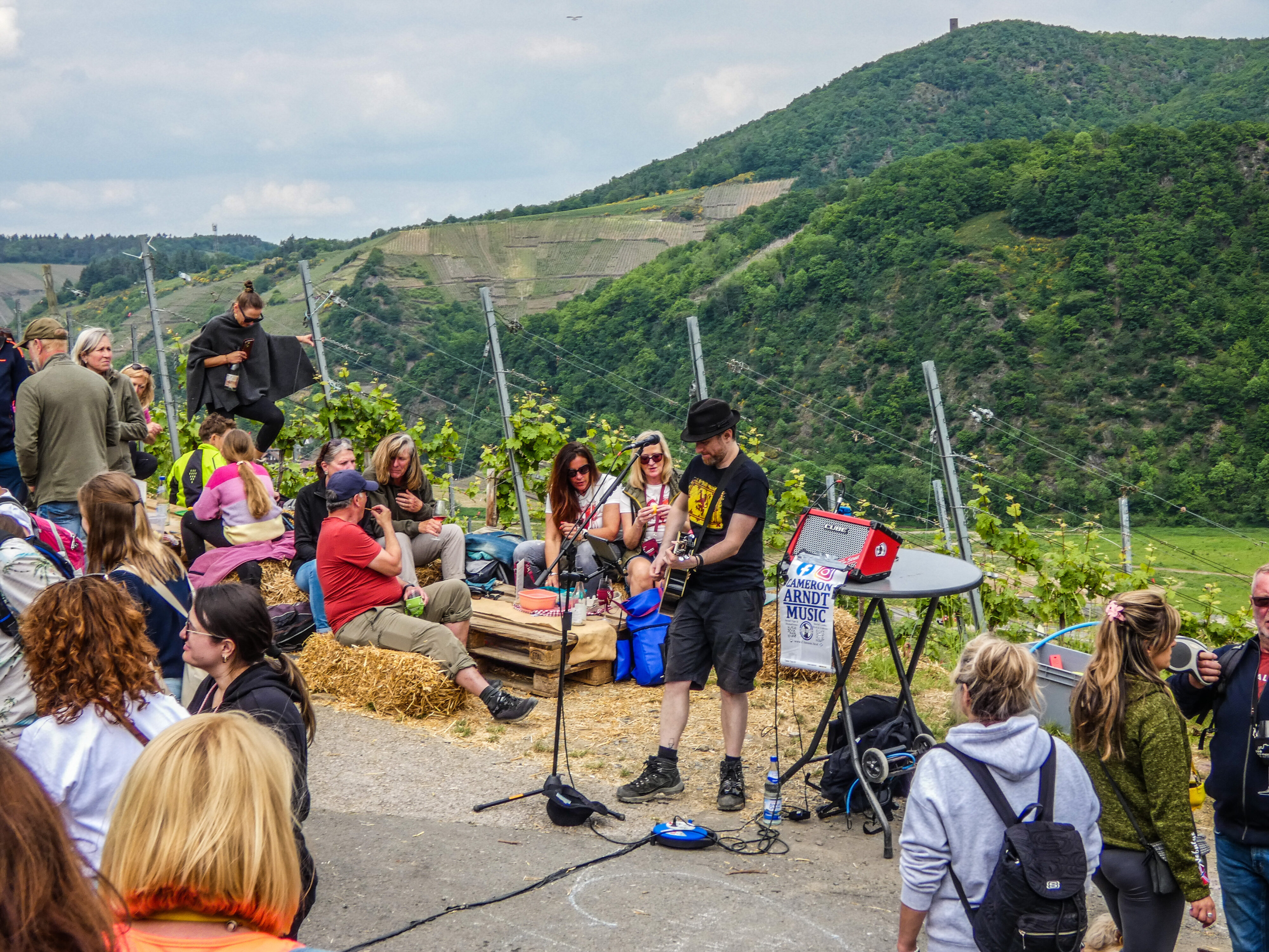 Live-Musik mit Cameron Arndt am Stand von WildeAhr